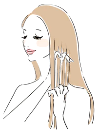 ヘアコンク（アウトバス）使用方法